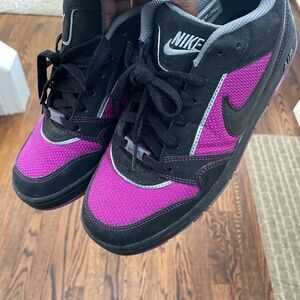 Gently worn sneakers